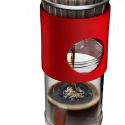 Cafflano Go-brew szállítható kávéfőző (piros)