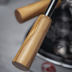 La Pavoni wood handles kit (Legno olivo) – markolat készlet